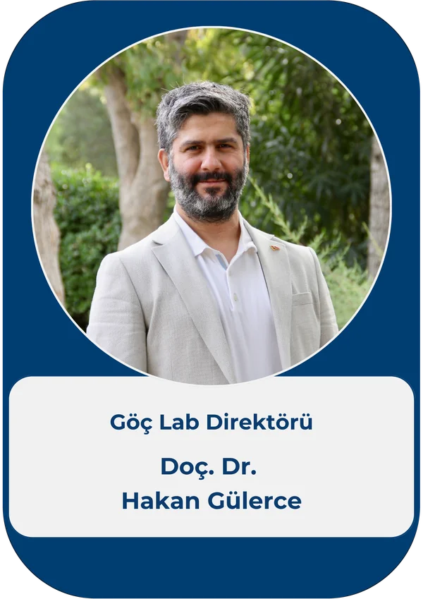 Doç. Dr. Hakan Gülerce – Göç Lab Direktörü